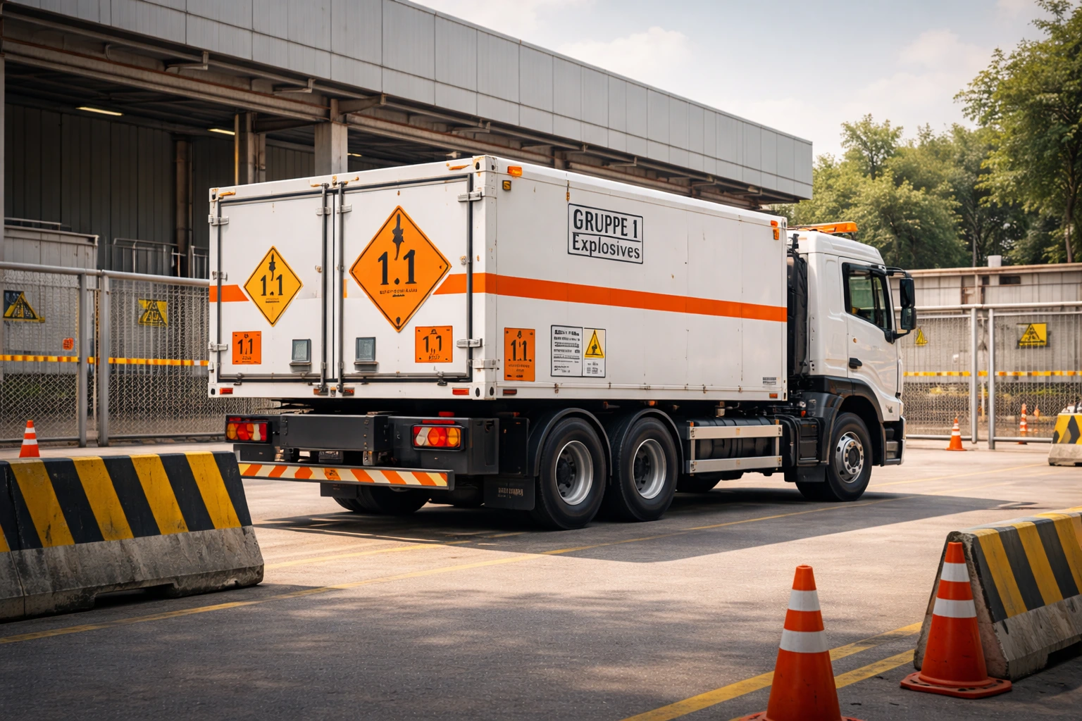 Transportasi Bahan Peledak Komersial